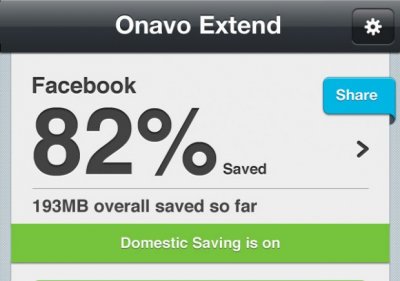 Onavo Extend — экономим мобильный трафик